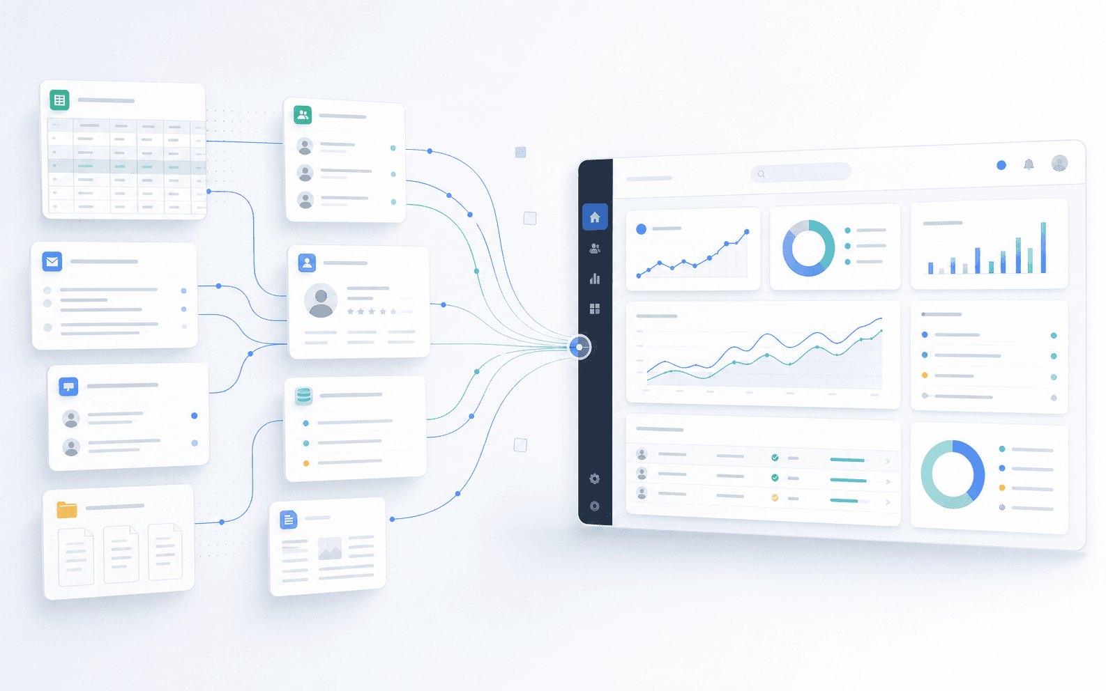 Generated workflow automation visual